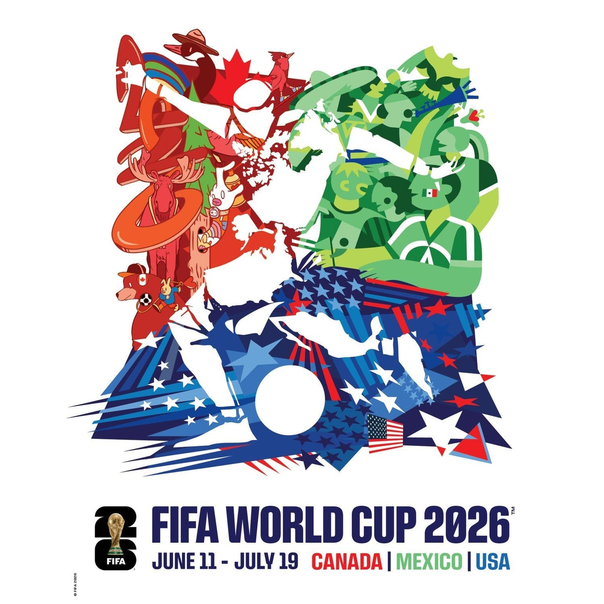 Official FIFA World Cup 2026™ Tournament Poster